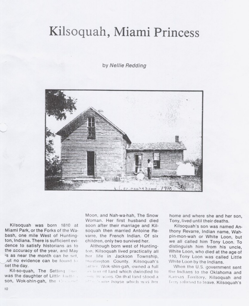 Redding account of Kilsoquah page 4