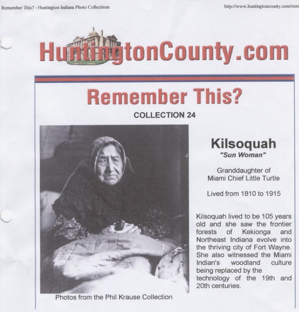 Scanned picture of Kilsoquah article entitled "Remember this?